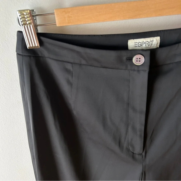 Vintage Y2K ESPRIT black  bead‎ embellished satin pants - Picture 3 of 6